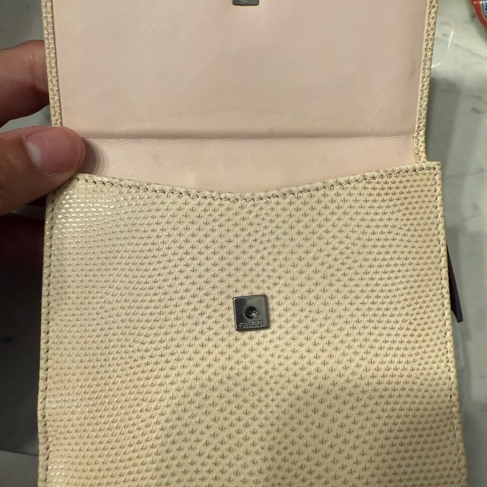 Gucci Marmont Exotic Lizard Leather wallet NWOT Full Inclusion